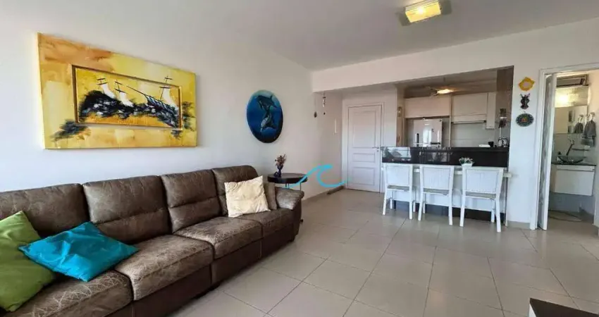 Apartamento com vista para o mar na praia da enseada – guarujá