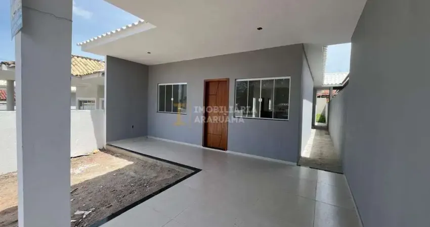 Casa nova à venda no parque hotel – 3 quartos, suíte e alto padrão de acabamento