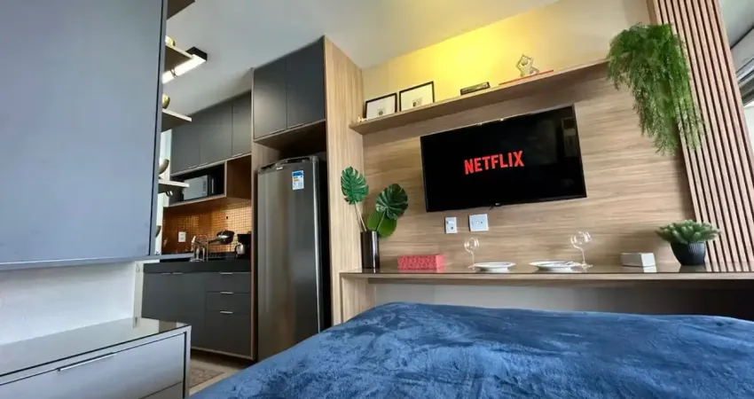 Studio completo em perdizes, 200 metros do allianz parque, região mais valorizada para se viver.