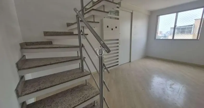 Cobertura para venda em mauá, parque são vicente, 2 dormitórios, 2 banheiros, 1 vaga