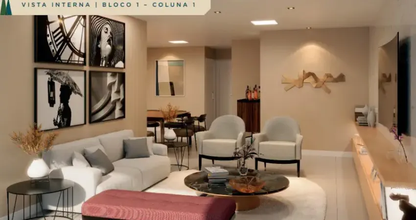 Belíssimo apartamento de 4 quartos com 3 suítes, a poucos metros da praia de camboinha