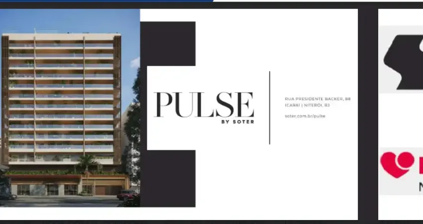 Lançamento pulse by soter - apartamento 4 suítes em icaraí, 181m²