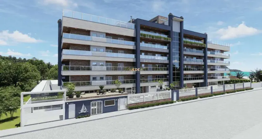 Apartamento - em construção - residencial marina enseada ubatuba – pé na areia