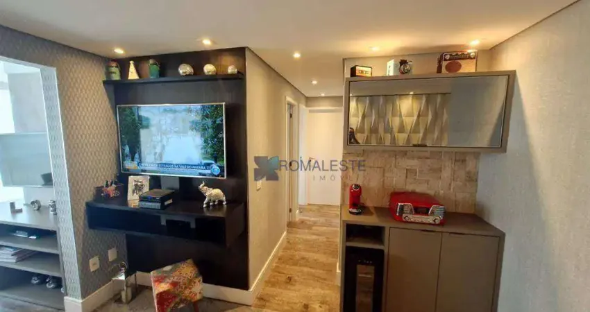 Apartamento com 3 dormitórios à venda, 70 m² por r$ 880.000,00 - tatuapé - são paulo/sp