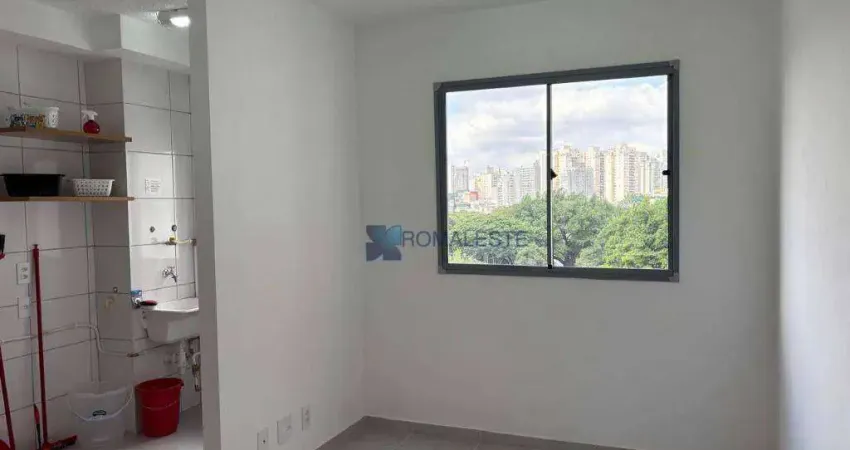 Apartamento com 1 dormitório - venda por r$ 350.000 ou aluguel por r$ 2.088/mês - mooca - são paulo/sp