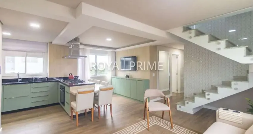 Cobertura Mobiliada com Terraço, 3 quartos 2 Vagas à venda, 145 m² - Vila Izabel - Curitiba/PR