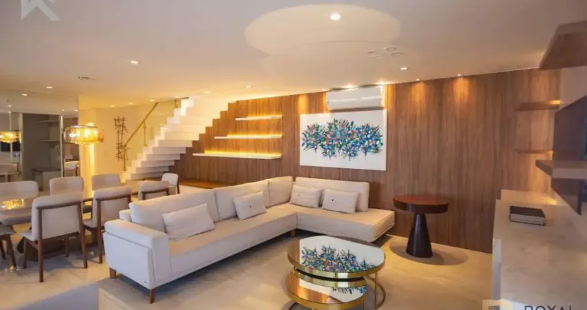 Cobertura Mobiliada em Cond Clube com 3 suítes para venda - 247m2 - Água Verde, Curitiba-PR