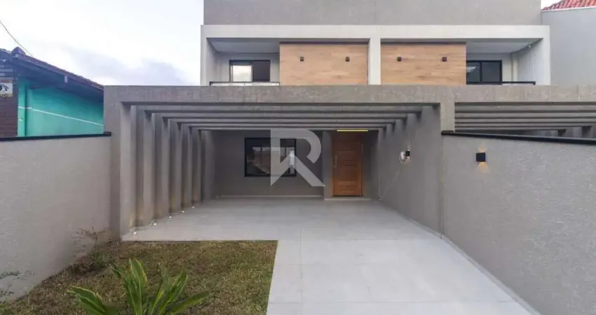 Casa Triplex com Jardim e Face Norte, 3 Quartos 4 Vagas à venda, 183 m² - Portão - Curitiba/PR