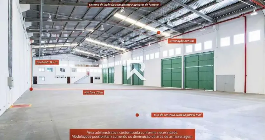 Galpão Logístico c/ 3.344,19m2 e 6 Docas em São José dos Pinhais/PR
