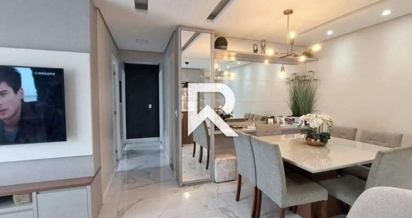 Apartamento 3 Quartos, 1 Suíte, 75 m² Privativos, com Móveis Planejados – Novo Mundo – Curitiba/PR