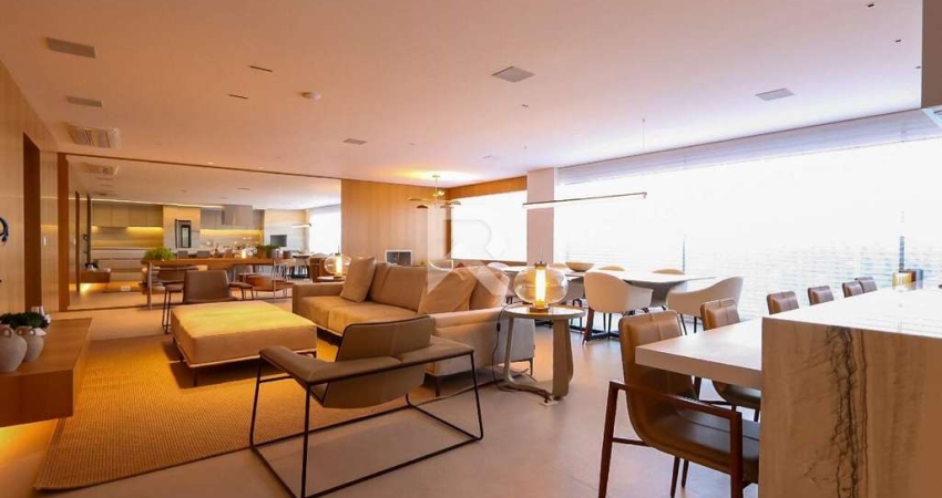 Apartamento de Luxo Mobiliado c/ ambientes integrados, 255m², 3 suítes e 4 vagas, no Ecoville