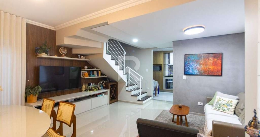 Sobrado em Condomínio com Ático Versátil, 3 Quartos, 2 Vagas à Venda, 123 m² - Santo Inácio - Curitiba/PR