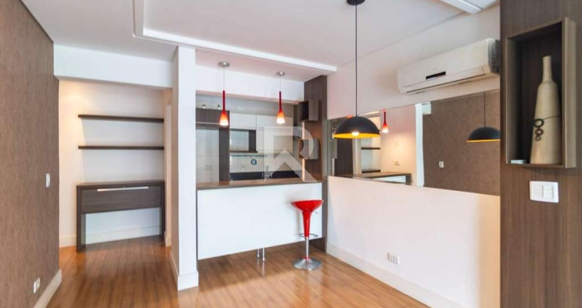 Apartamento Mobiliado, 2 Quartos (1 suíte), 2 Vagas, 77m² - Aluguel, Água Verde - Curitiba/PR