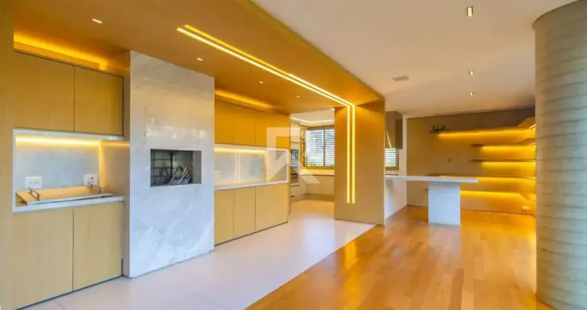 Apartamento semi mobiliado em cond. alto padrão com 4 suítes e varanda para aluguel - 459m2 - cabral, curitiba