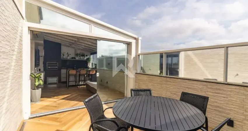 Cobertura com face norte, 2 quartos, 2 vagas à venda, 105 m² – portão – curitiba/pr