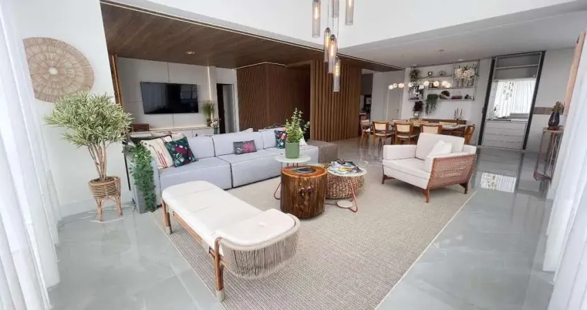 Apartamento mobiliado em cond. clube com 2 suítes, escritório e 3 vagas para aluguel – cabral – curitiba