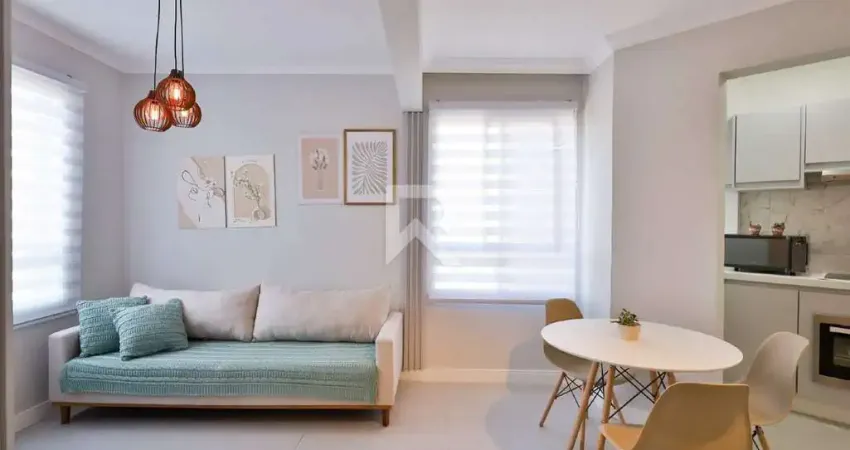 Apartamento mobiliado com face norte, 2 quartos sendo 1 suíte á venda – bigorrilho - curitiba/pr