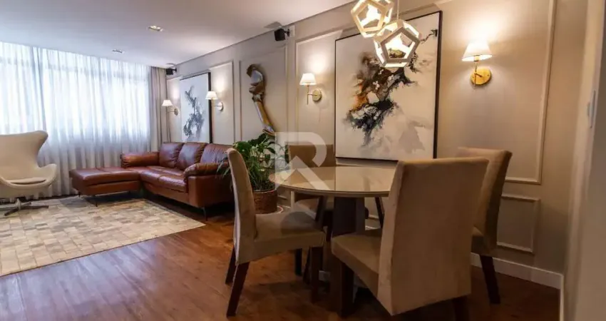 Apartamento com cozinha integrada, 3 quartos 1 vaga à venda, 160 m² – água verde – curitiba/pr