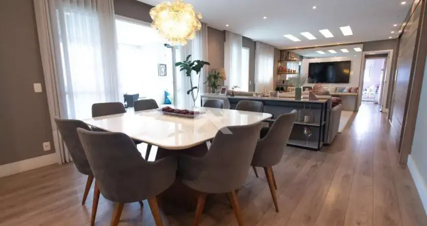 Apartamento mobiliado em condomínio fechado 3 quartos, 2 vagas, 166 m² – ecoville / curitiba/pr