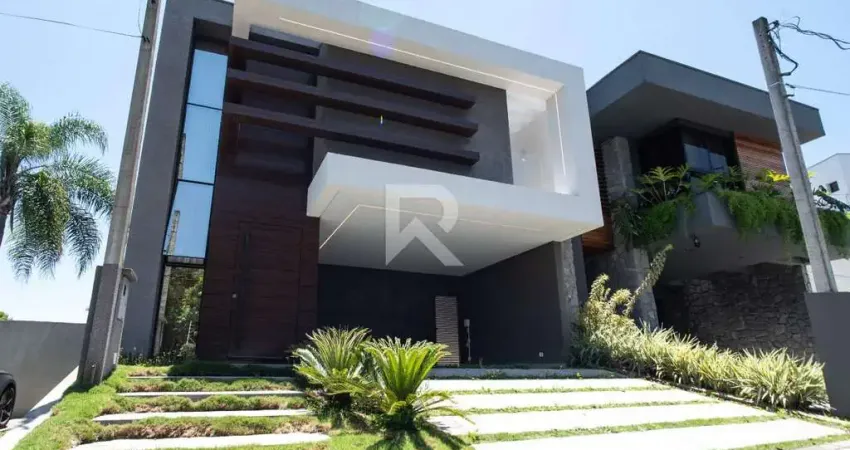 Casa em condomínio com piscina e espaço gourmet para locação, 263 m² - santa cândida - curitiba/pr