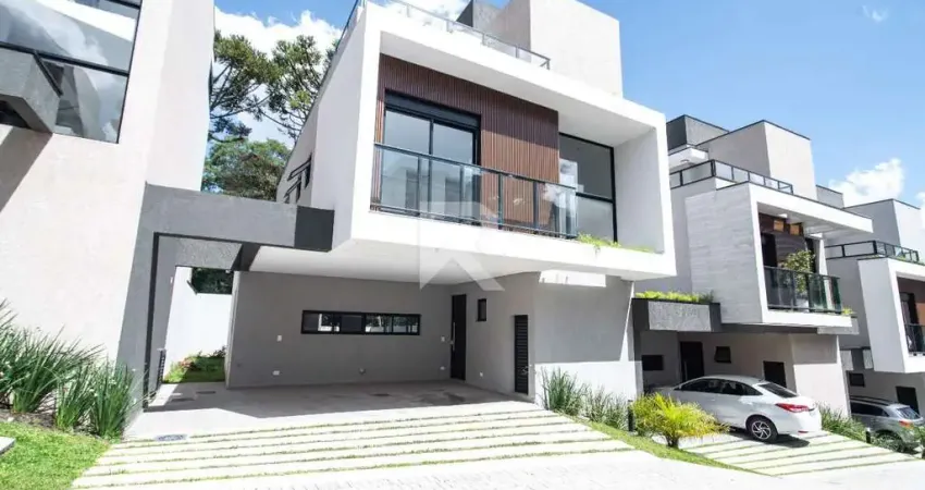 Casa em condomínio fechado, 3 suítes com jardim à venda, 250 m² - cascatinha - curitiba/pr