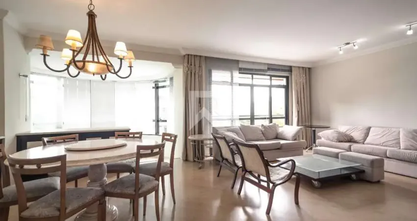 Apartamento mobiliado com amplo living, 2 quartos 2 vagas para locação, 143 m² - ecoville - curitiba/pr