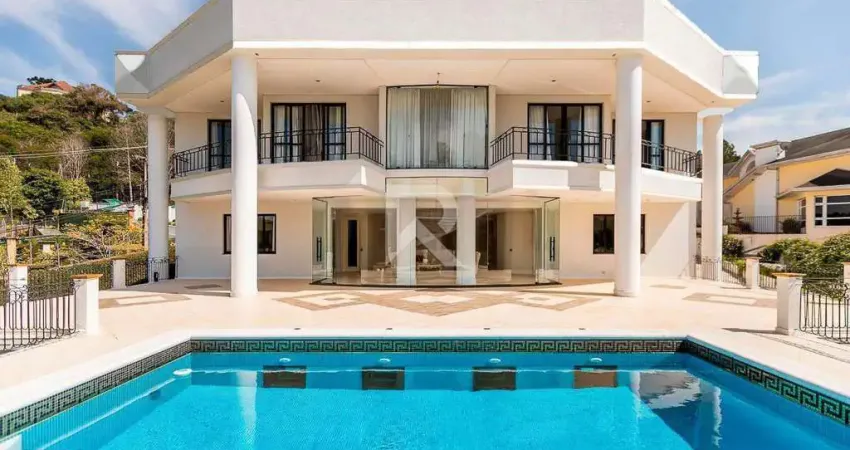 Casa em Condomínio com Vista para o Parque, Piscina e 4 suítes, 805m2 para venda - Tingui - Curitiba/PR