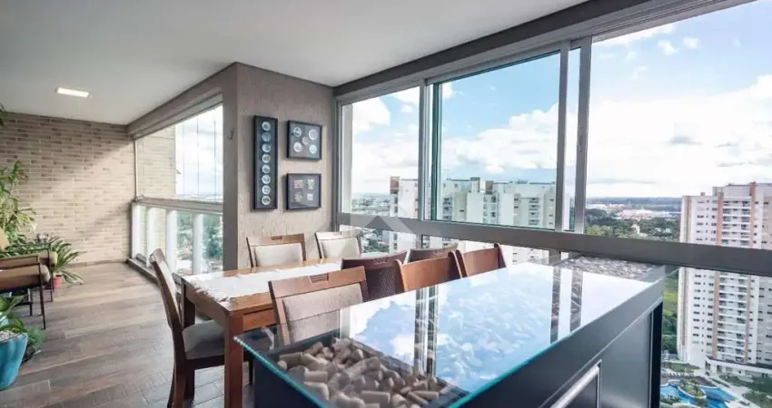 Apartamento Vista Livre e Andar Alto, 3 suítes e 3 vagas para venda, 166 m² – Ecoville – Curitiba/PR