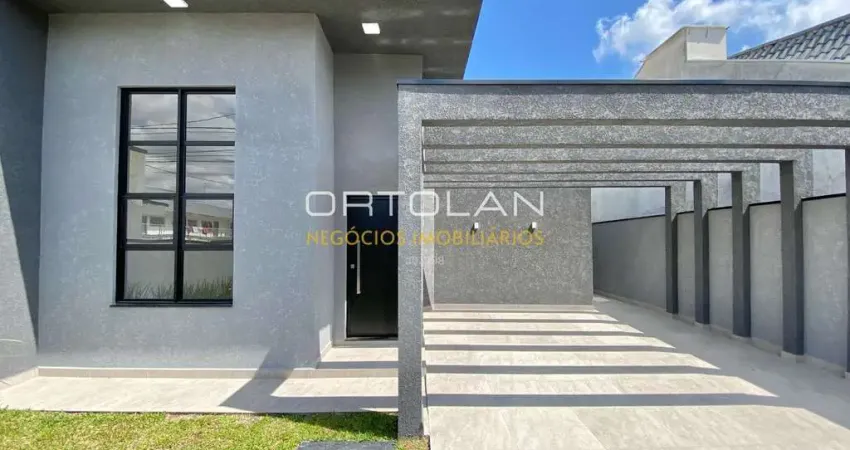 Casa de Alvenaria 107m² - 03 Dormitórios - Cruzeiro - São José dos Pinhais-PR