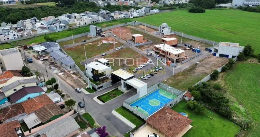 Terreno/lote em condomínio fechado com 128m² - costeira - são josé dos pinhais- pr