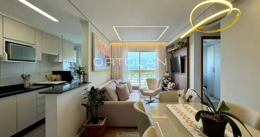 Apartamento semimobiliado 75 m² - 02 dormitórios - centro - são josé dos pinhais- pr