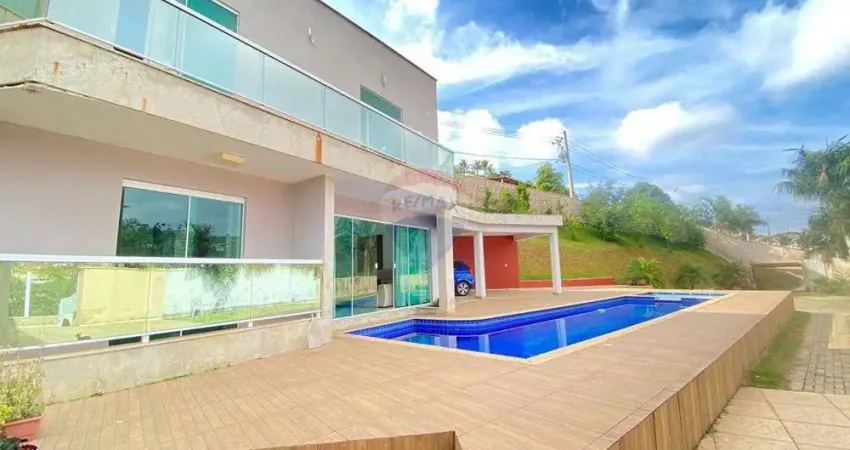 Casa 5 quartos,  suíte , piscina, área verde e gramado, no Condomínio Recanto do Sol - Barreira do Triunfo , Juiz de Fora/MG