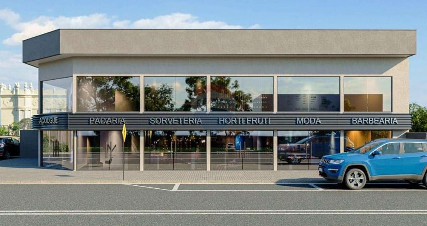 Centro comercial Santa Luzia. 6 lojas em uma localização privilegiada