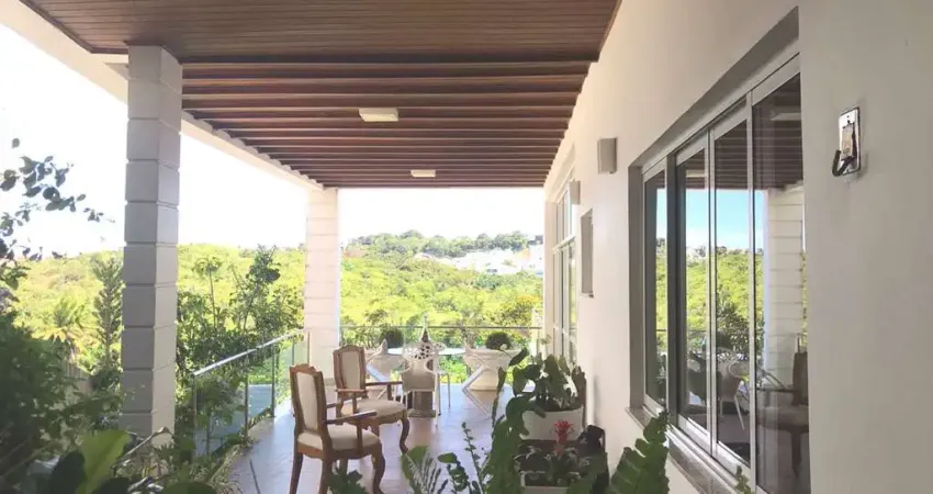 Casa em condomínio fechado com 5 quartos à venda na Rua das Azaléias, 518, Alphaville II, Salvador