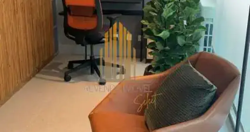 Condominio summit pinheiros, apartamento mobiliado de 44m² com 1 dormitórios, 1 vaga.