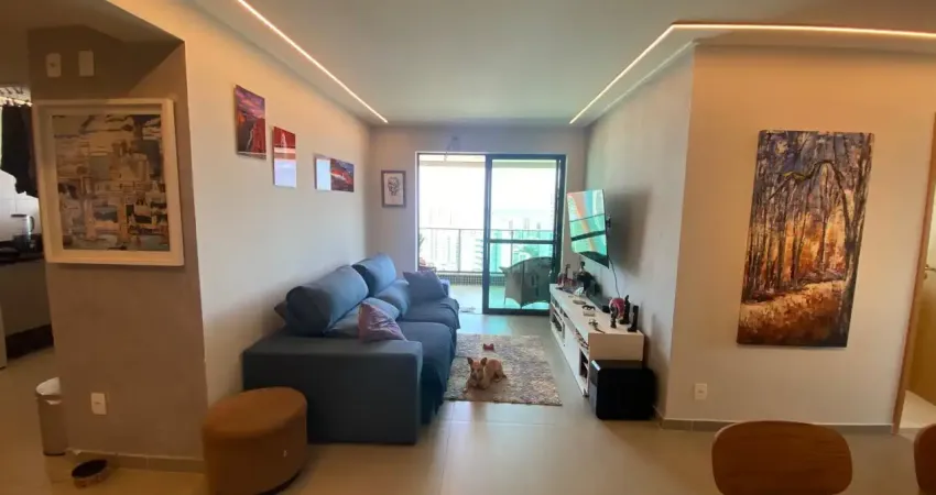 Venda de apartamento em boa viagem- 100m2- 03 quartos- 01 suíte- armários- varanda- 02 vagas -andar alto