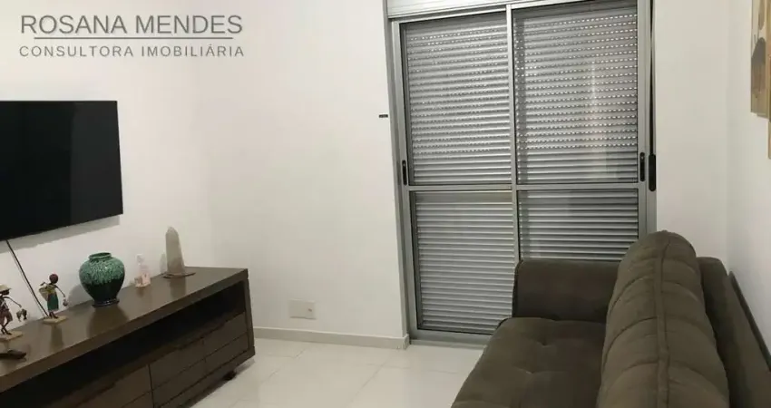 Apartamento para venda em santos, boqueirão, 2 dormitórios, 1 banheiro, 1 vaga