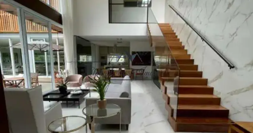 Excelente casa mobiliada para venda em condomínio fechado - alphaville/tamboré