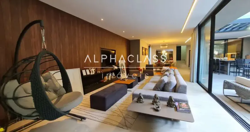 Excelente casa mobiliada para venda e locação em condomínio fechado - alphaville/tamboré