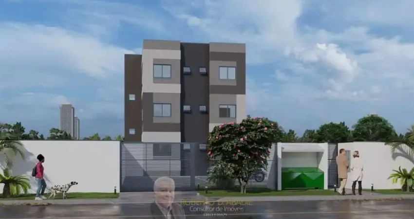 Apartamento à venda, no residencial niterói,  em curitiba, cajuru, com 1 quarto, 21.03m²