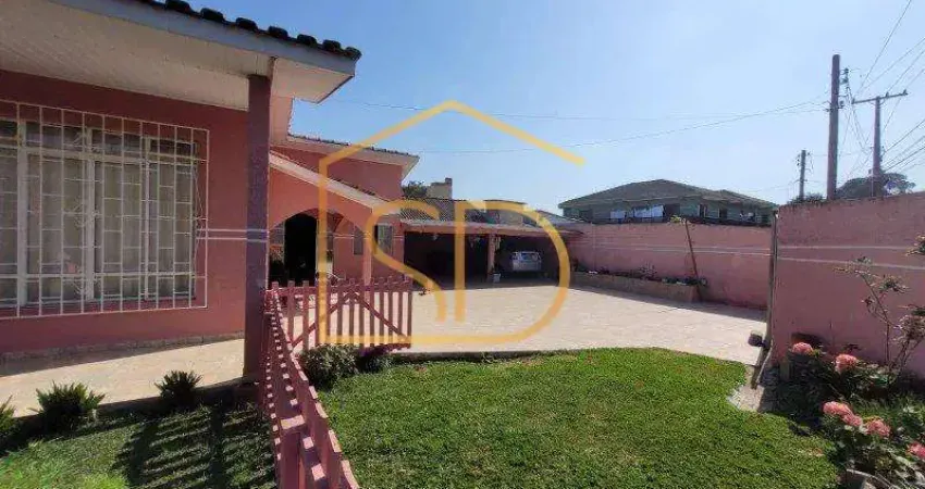 Excelente casa de esquina 3 quartos em são josé dos pinhais, bairro quissisana.