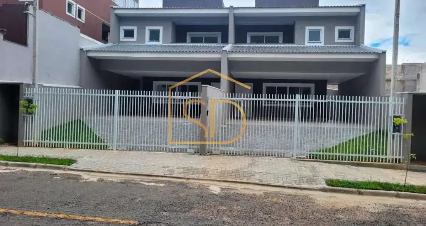 Excelente sobrado novo com 3 suítes, 300m² de terreno, à venda em são josé dos pinhais, aristocrata