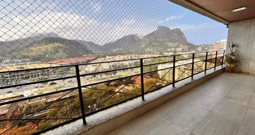 Apartamento 4 quartos, 1 suíte, 2 vagas à venda na abm - barra da tijuca