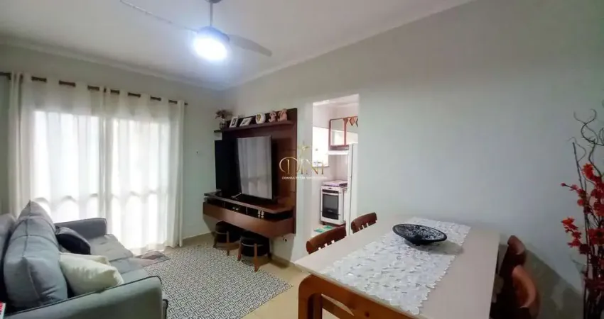 Apartamento na praia das pitangueiras, 01 dormitório, 01 vaga, sacada, próximo à