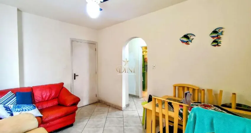 Apartamento à venda na praia das pitangueiras, 02 dormitórios, 01 suíte, 01 vaga