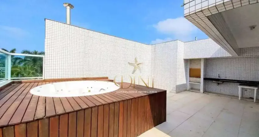 Cobertura com 3 dormitórios à venda, 247 m² por R$ 1.500.000,00 - Tombo - Guarujá/SP