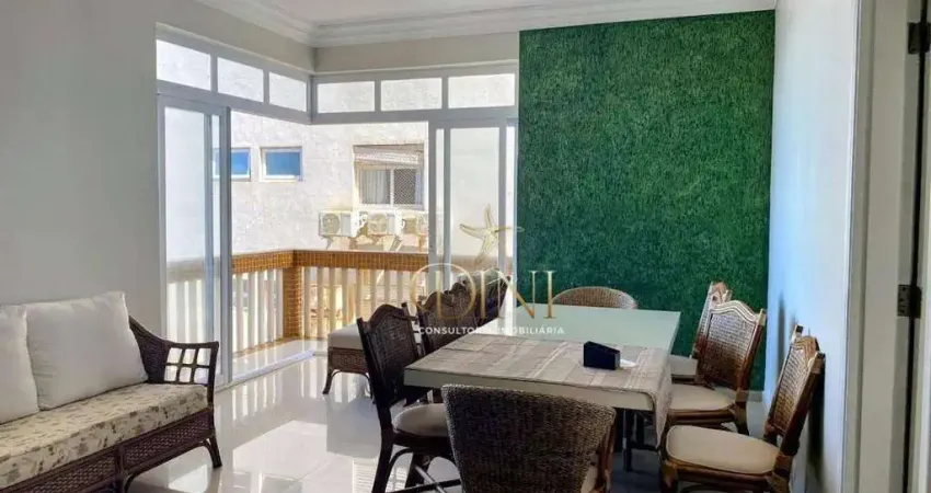 Apartamento com 3 dormitórios à venda, 100 m² por R$ 740.000,00 - Pitangueiras - Guarujá/SP