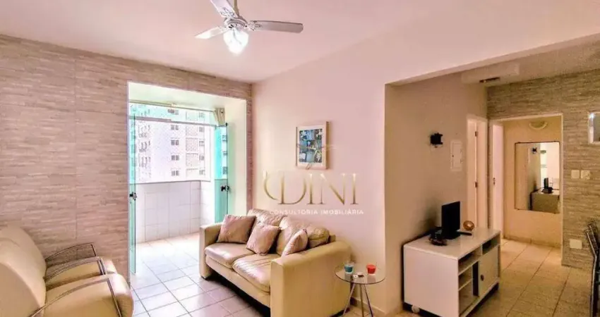 Apartamento com 2 dormitórios à venda, 65 m² por R$ 450.000,00 - Pitangueiras - Guarujá/SP