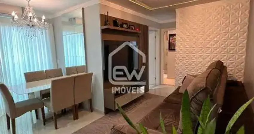 Apartamento semimobiliado com 67m² no residencial petra em guaramirim, sc