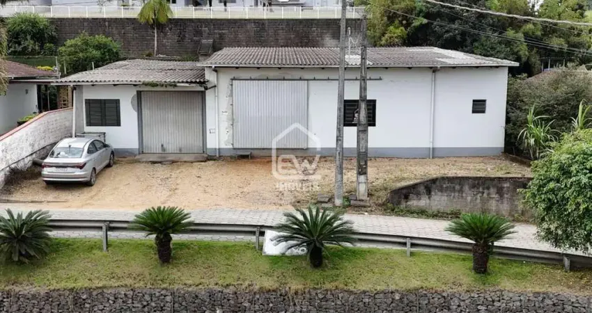 Galpão para locação com área total de 680m² em massaranduba, sc